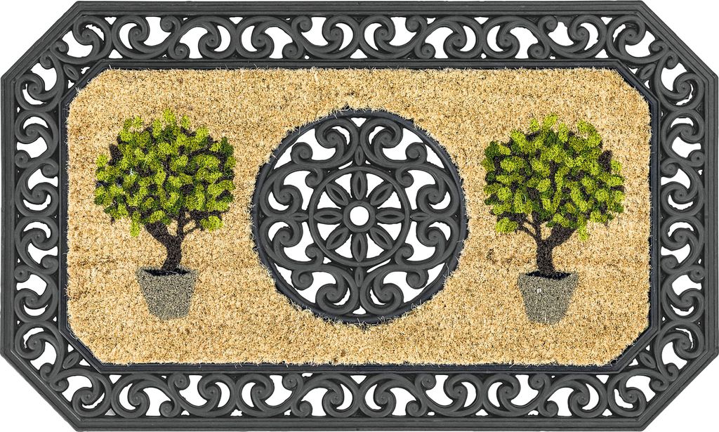 ASTRA Fußmatte Coco Twin Buchsbaum 45x75cm