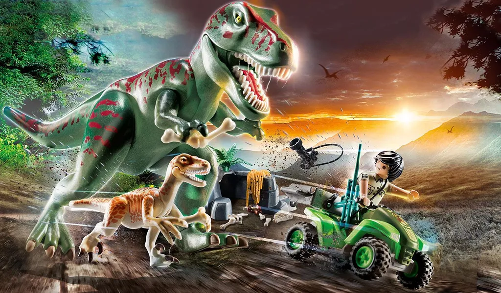 Playmobil Dinos 71588 pas cher, Attaque de T-Rex