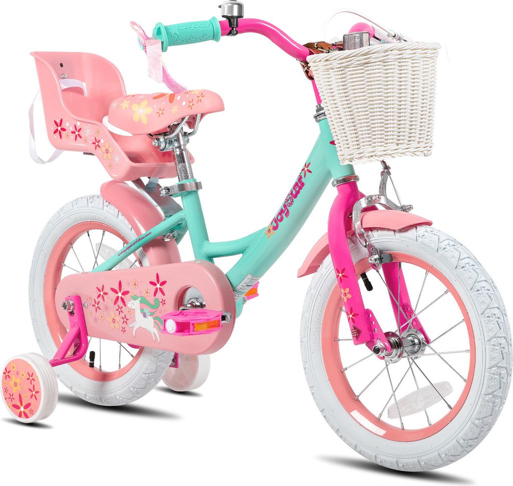 HILAND Joystar 16 Zoll Kinderfahrräder Mädchen mit Produktbild 