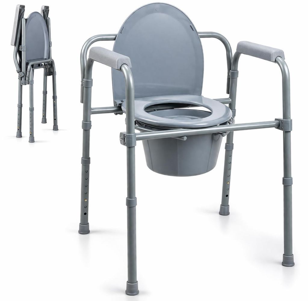 Safe Age® Toilettenstuhl 3-in-1 - Klappbar & Produktbild 
