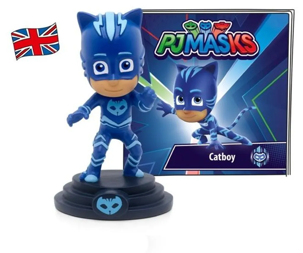 Figurine sonore Catboy PJ Masks : 40 minutes de récits en anglais