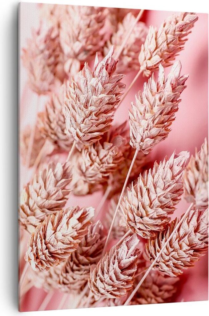 Bild auf Leinwand - Leinwandbild - Einteilig - Klinge Gras getrocknet - 70x100cm - Wand Bild - Wanddeko - Wandbilder - Leinwanddruck - Wanddekorati...