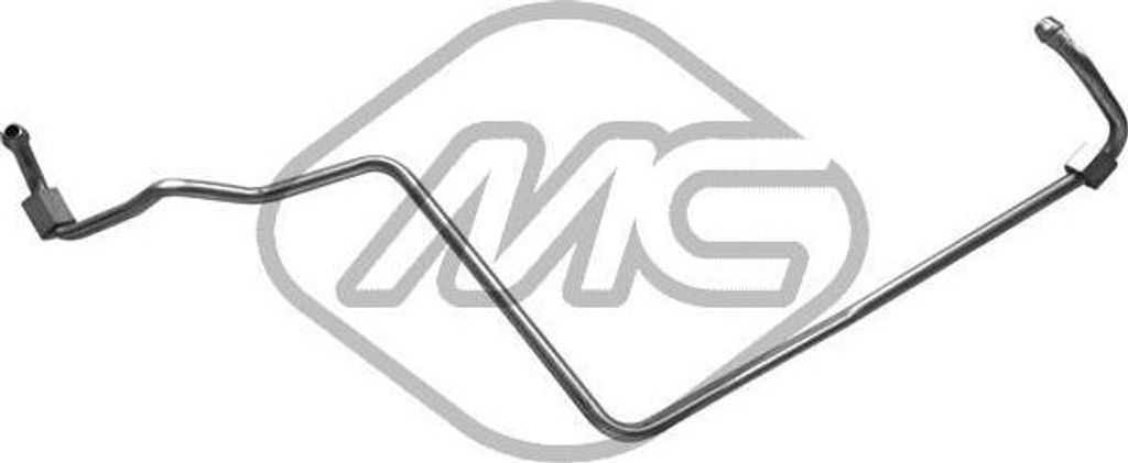 Metalcaucho 92175 Ölleitung, Turbolader OE 1540717011 kompatibel mit A4 8K, A5 8T, A5 8F, A6 4F, Q5, Exeo