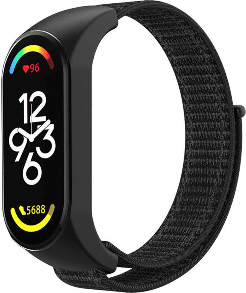 Nylon-Smartwatch-Armband – Passend für Xiaomi Mi Band 7 – Produktbild 