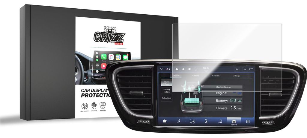 Keramische Autodisplayfolie für Chrysler Pacifica Uconnect 8,4" (2016-2020), Grizz Protector