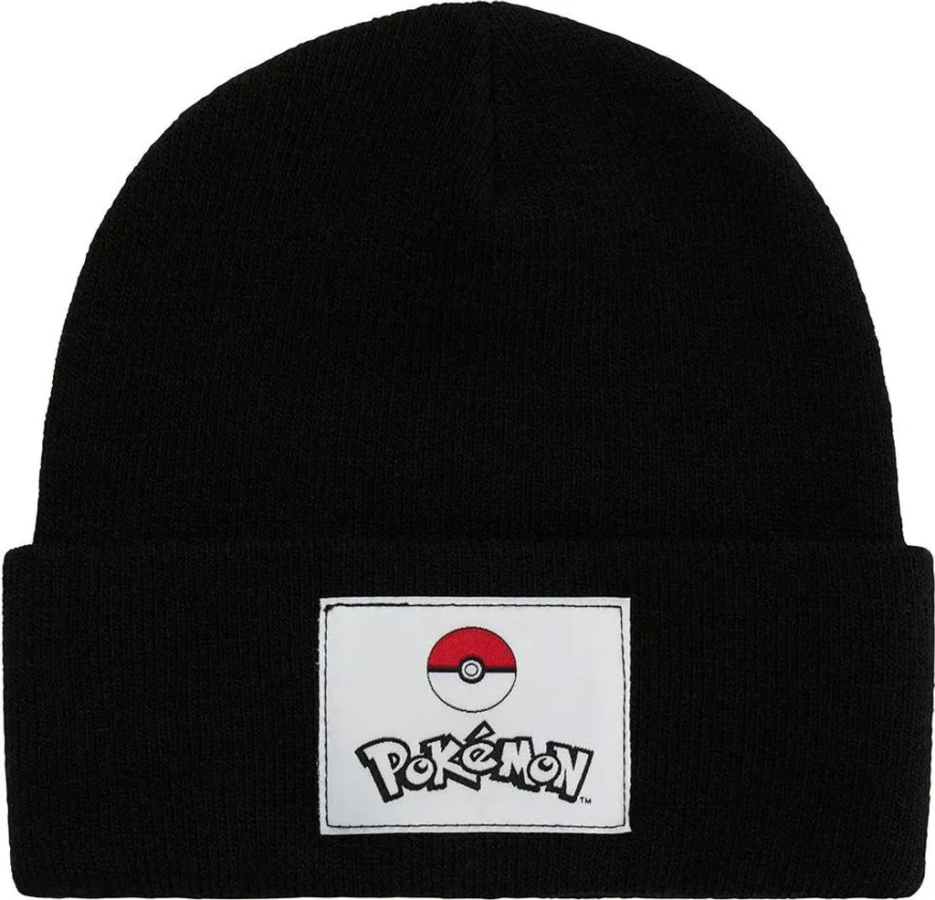 Name It Oris Pokemon Junior Beanie Nero EU 52-53 | Cappello Invernale Bimbo
