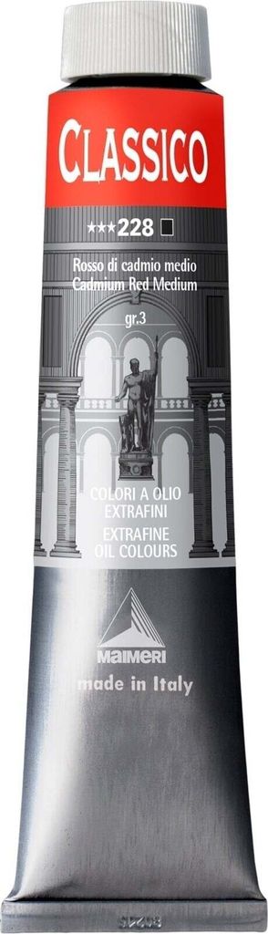 Maimeri Classico Ölgemälde Cadmium Red Medium 200 ml 1 stk