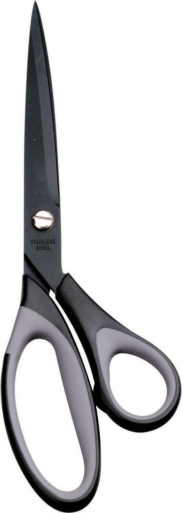 MAUL Schere Kunststoff Gummi Stahl Metall 21,4 cm schwarz