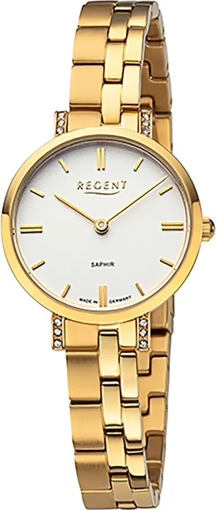 Montre femme Regent dorée pour vos tenues de soirée et bureau chic