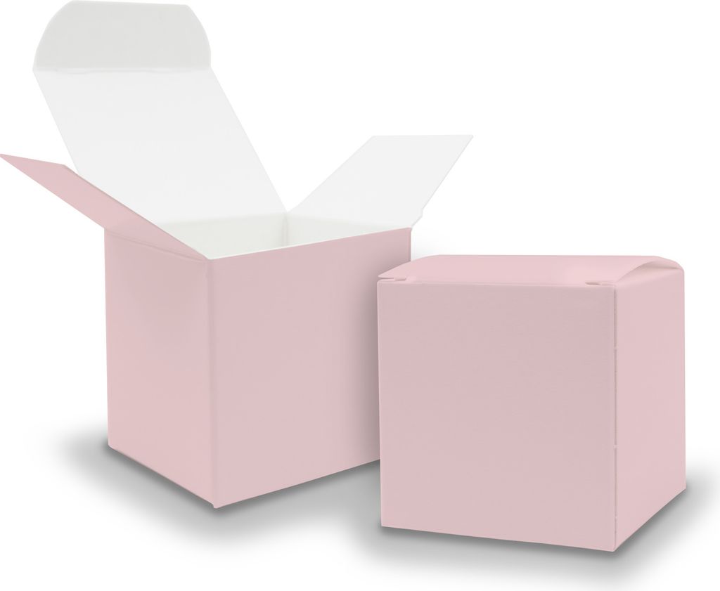 5x Itenga Geschenkboxen Aus Kraftkarton – 11x9x12 Cm, Flach Zum Selbstaufbau