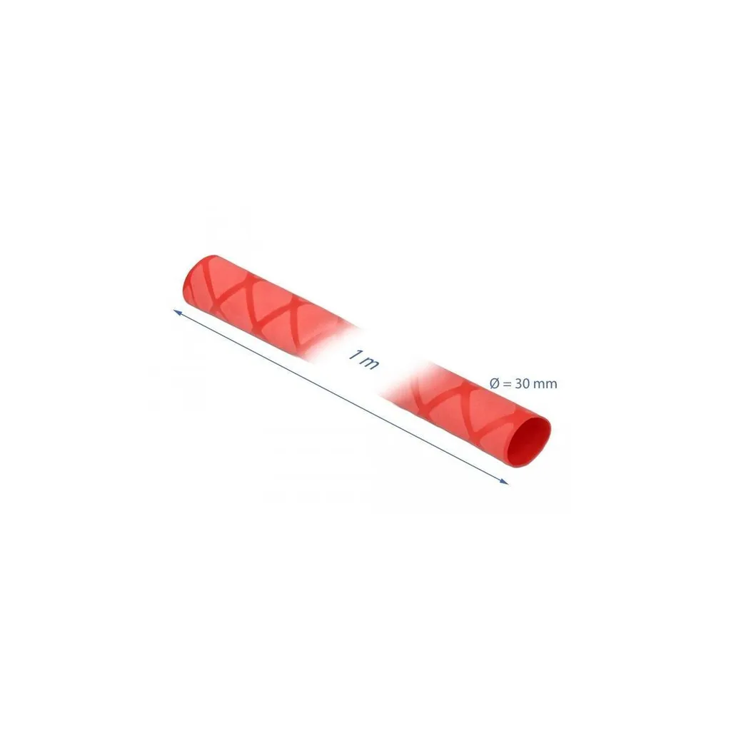 Guaina Grip Rosso Delock 19598: Termorestringente 30mm X-pattern - 2