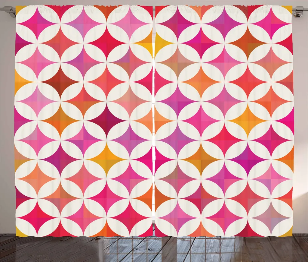 Tenda Abakuhaus 280x175 cm Rustica Multicolore con Passanti e Ganci