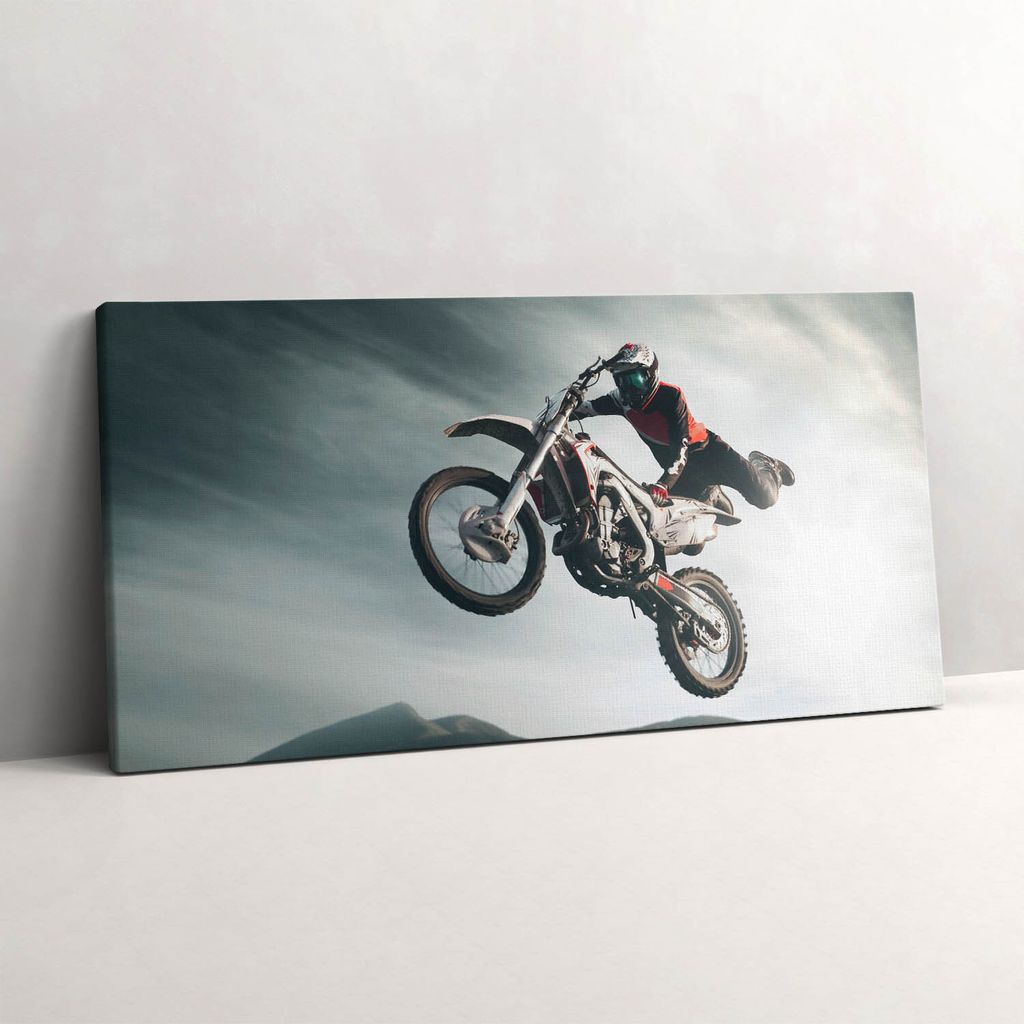 Motorik und Adrenalin – Leinwandbild Wandbild – 120x60 cm – Leinwandbilder – Wandbilder – Schlafzimmer – Flur