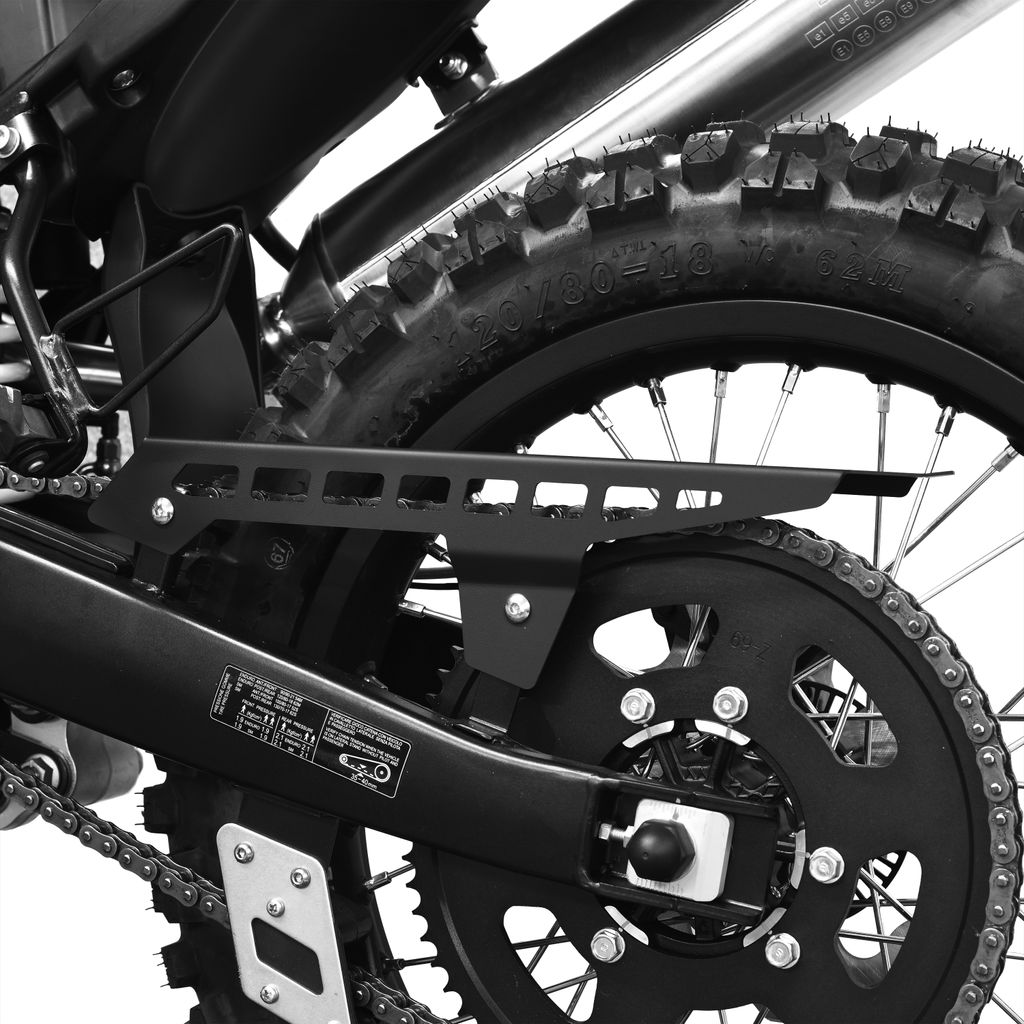ZIEGER chránič reťaze kompatibilný s Aprilia RX125 čierny Obrázok produktu 2