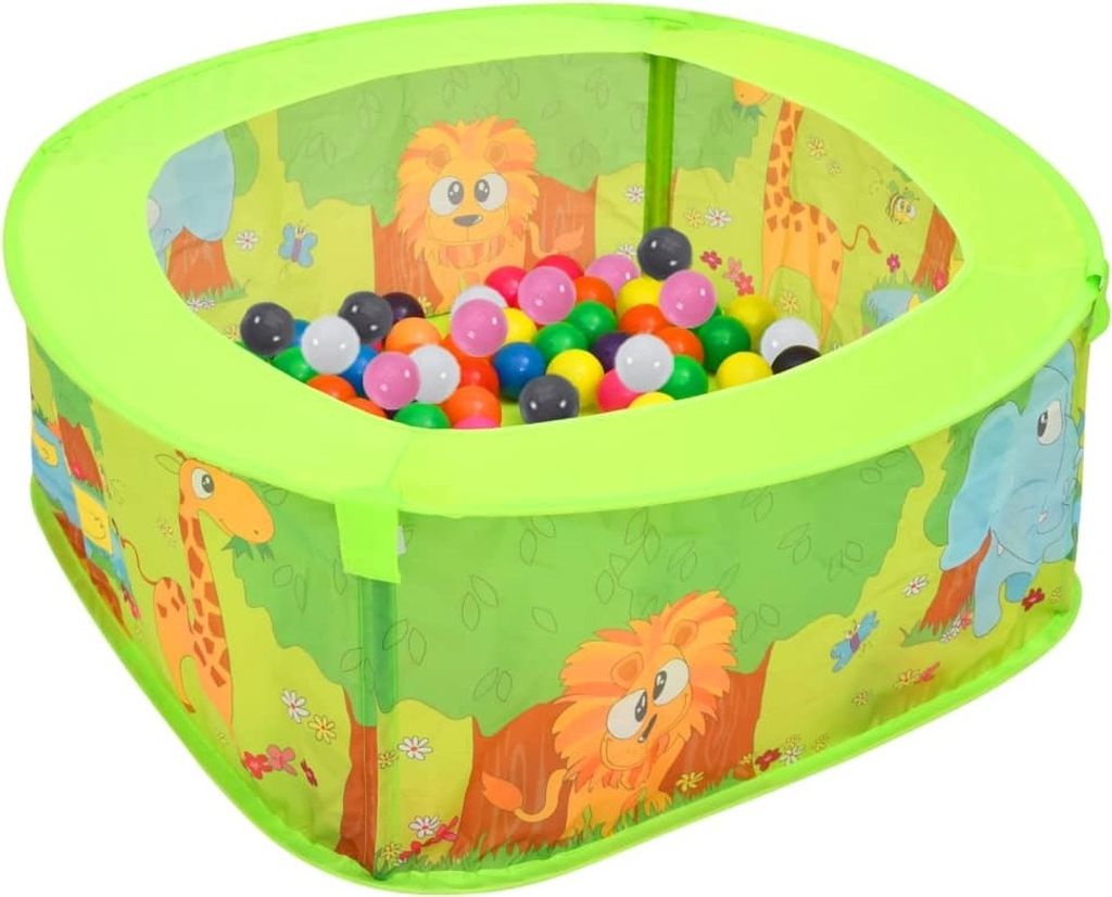 Eleganten-Stil Bällebad mit 300 Bällen 75x75x32 cm DE89586