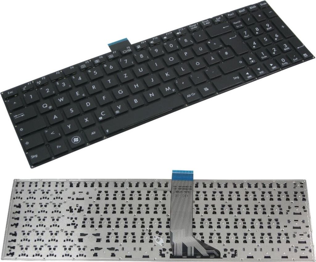 Trade-Shop Laptop Tastatur QWERTZ für Asus X502 R509 R556L Produktbild 