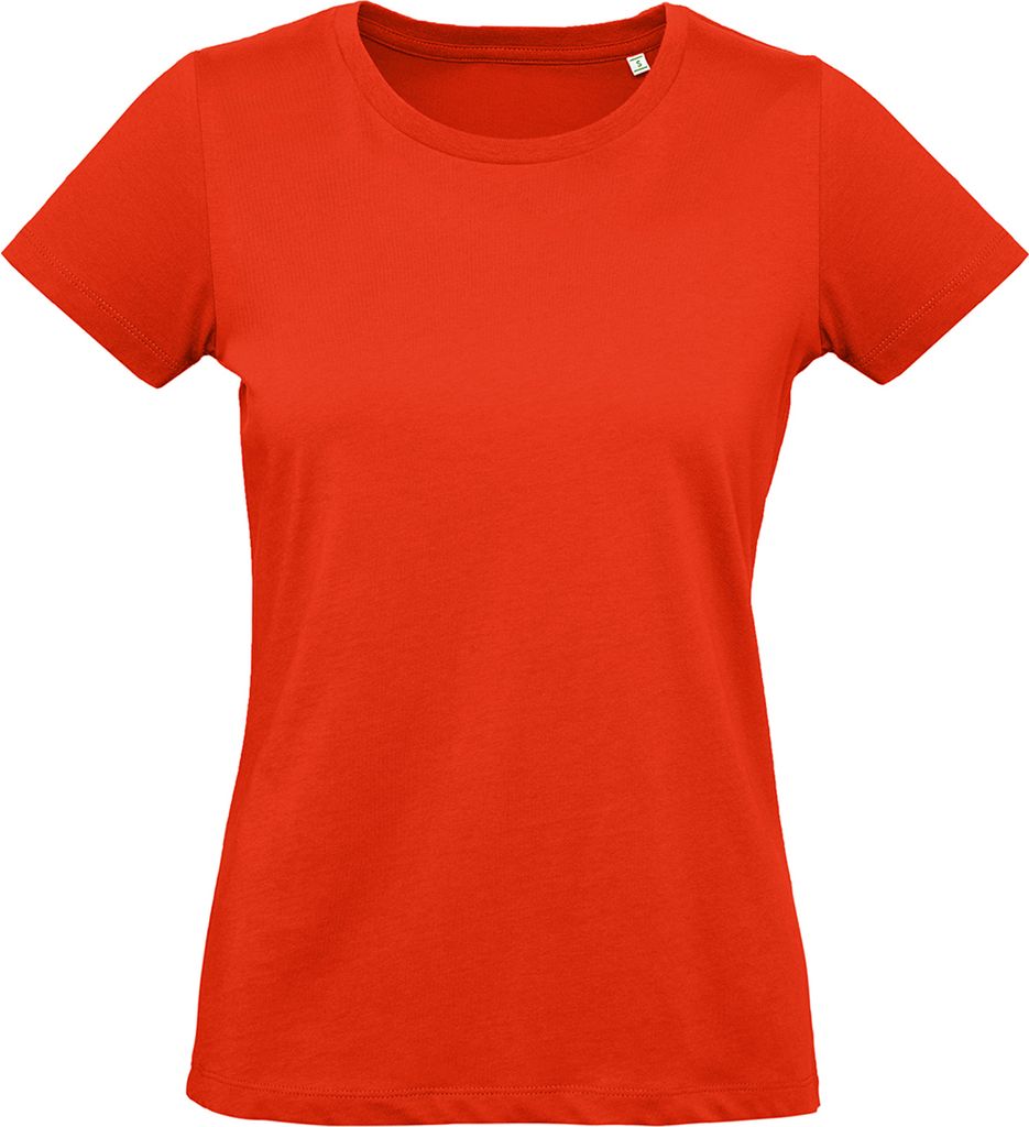 B&C - "Inspire Plus T" T-Shirt für Damen RW10374 (XL) (Feuerrot)