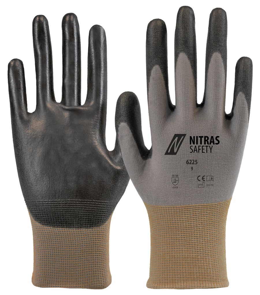 Arbeitshandschuhe | 120 Paar Nitras Montagehandschuhe | Gr. 6 - 11