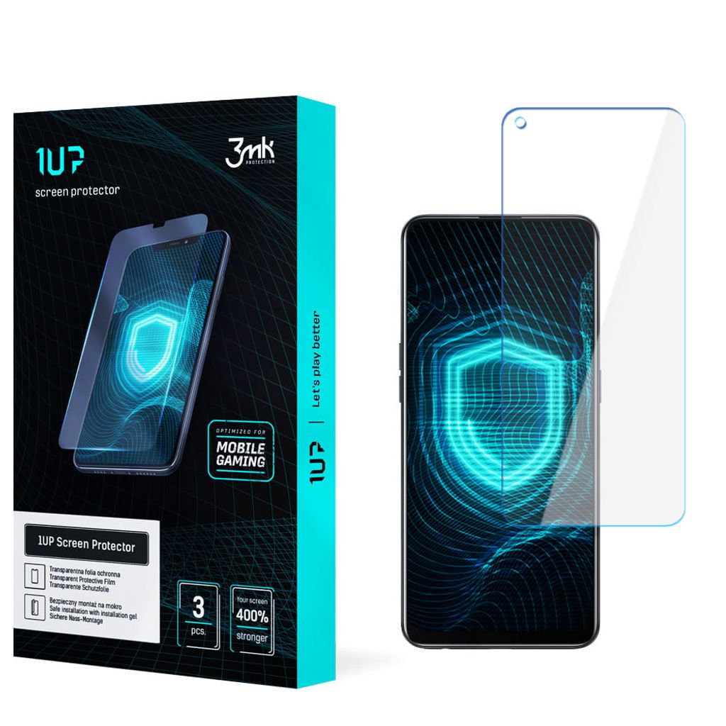 3mk Display Schutzfolie 1UP für Oppo Reno 5 Marvel Edition Produktbild 