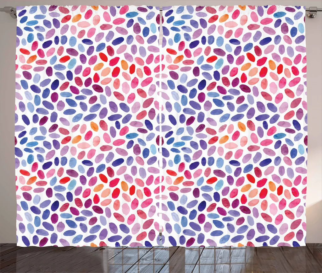 Tenda Soggiorno ABAKUHAUS Multicolore 280x245 | Design Brush Stroke