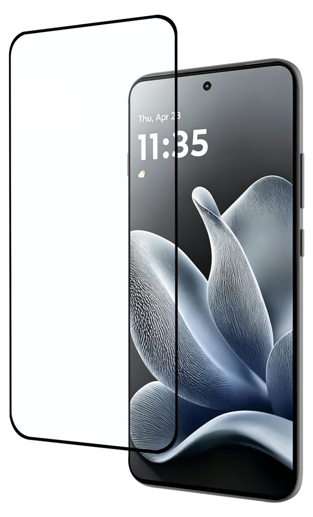 Schutzfolie Motorola Edge 70 Pro - Panzerglas - Just in Case- Schwarz
