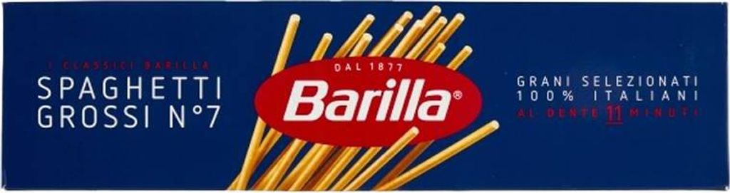 Barilla Spaghettoni Nr. 7, Spaghetti, Makaron długi, 500 g, Zdjęcie produktu 