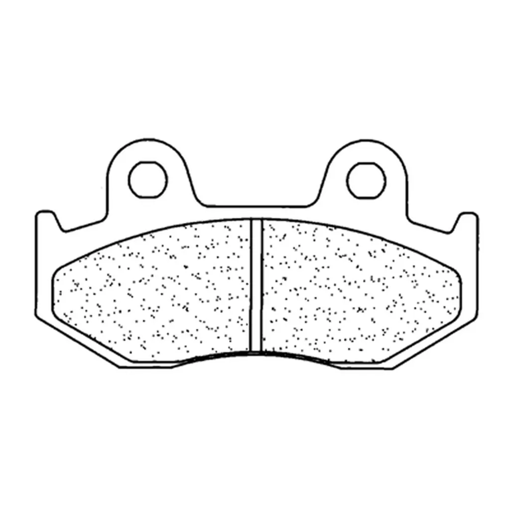 Plaquettes de frein métal fritté CL BRAKES 2451A3+ pour HONDA CN 250