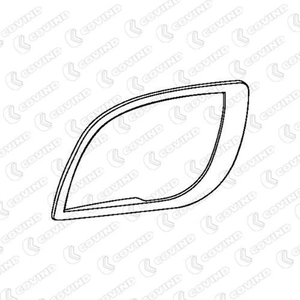 Cache-phare XF6/89 COVIND Haute Résistance - Finition de Carrosserie Pro