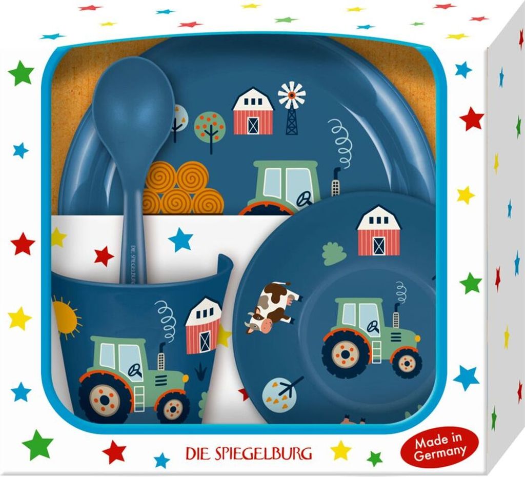 Geschirr Geschenkset Traktor Ed. 2 - Wenn ich mal groß bin Produktbild 