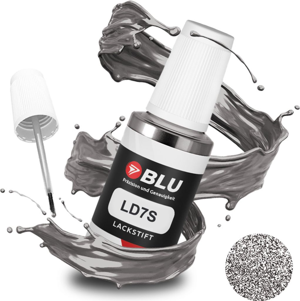 BLU Auto Lackstift Grau kompatibel für Volkswagen LD7S Produktbild 