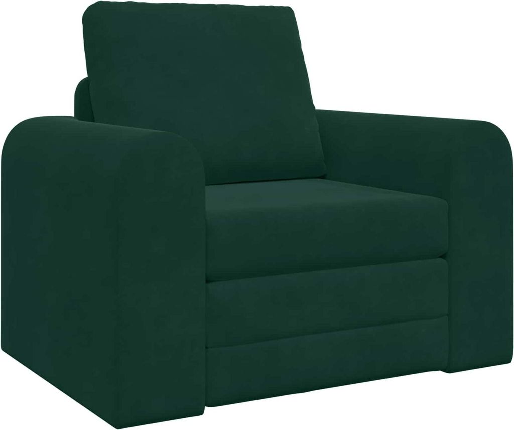 vidaXL Schlafsofa Dunkelgrün 98 x 71 x 83 cm Samt
