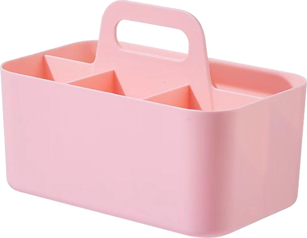 Schreibtisch-Aufbewahrungsbox mit mehreren Fächern, großes Fassungsvermögen, Schrein-Stiftehalter, Make-up-Organizer, multifunktionaler Dusch-Ca...