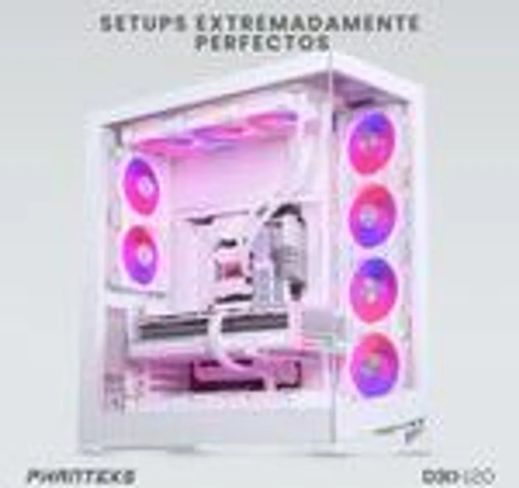Ventole Phanteks D30 120mm D-RGB: Kit 3 Pezzi Alta Pressione Statica - 18