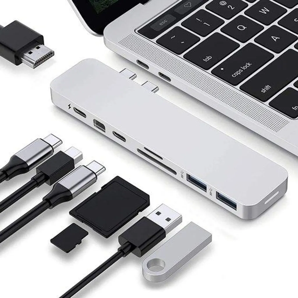 Hub USB 3.0 Haute Vitesse 5 Gbps - Distributeur 4 Ports avec Câble Renforcé