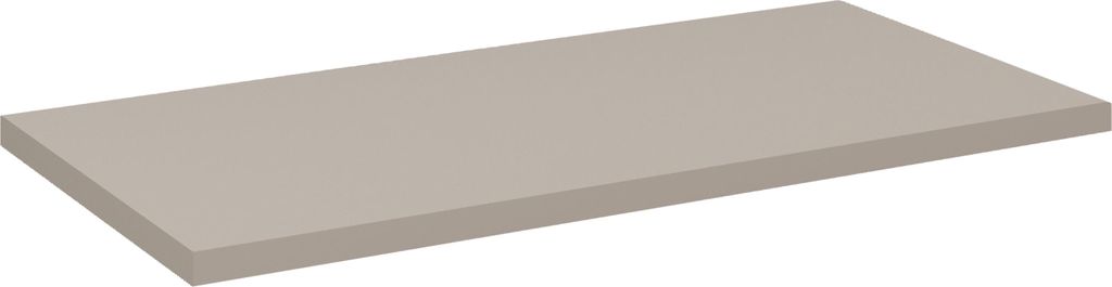 Badezimmer-Waschtischplatte 80 Cm, Kaschmir Matt, Mdf, Modern, Wasserfest