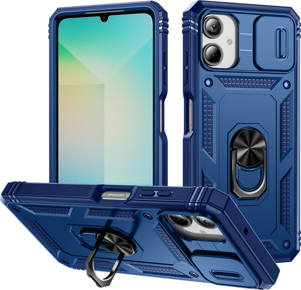 Galaxy A06 Hülle, Schiebe Kamera Schutz Stoßfest Produktbild 