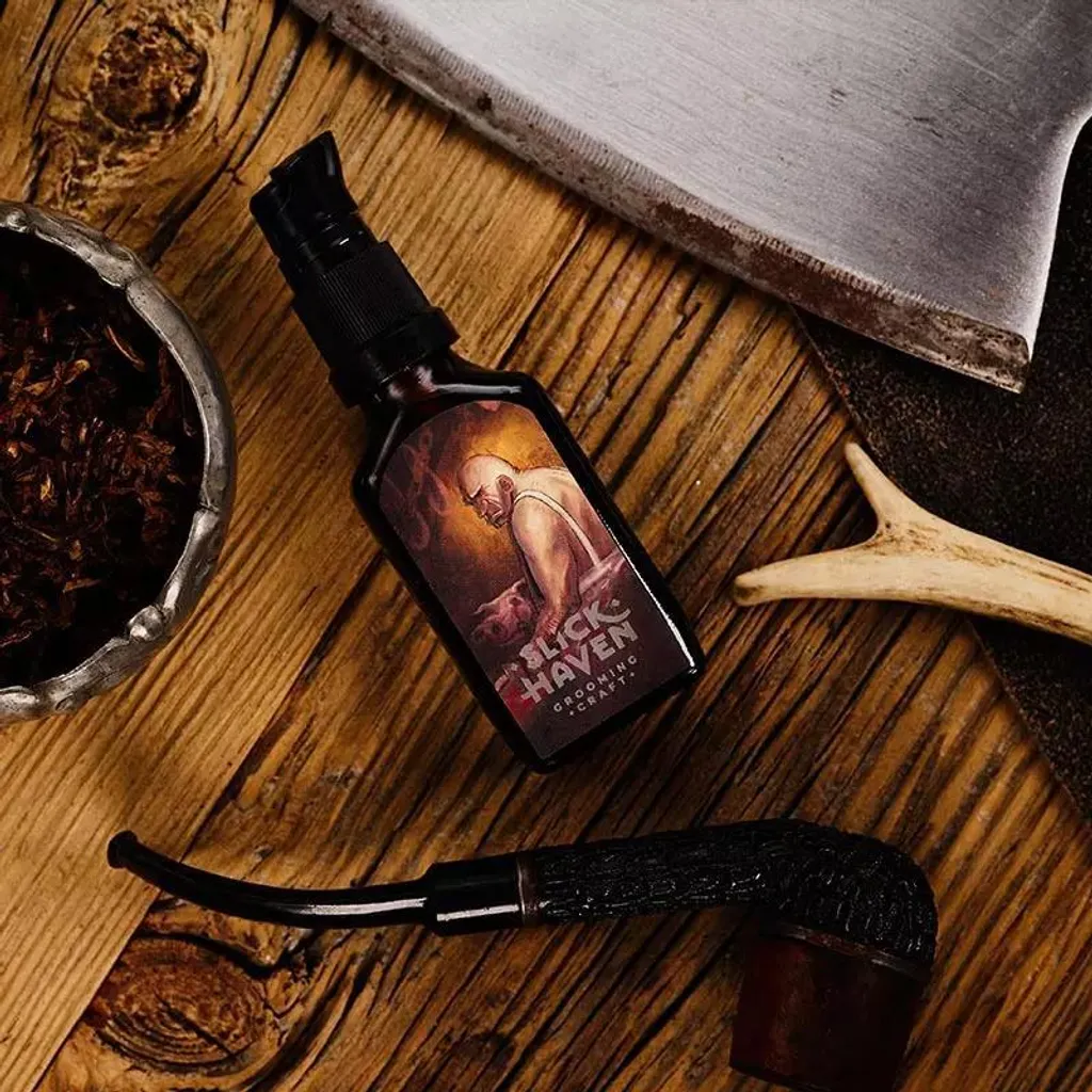 Olio Barba Slickhaven Greasy Butcher 30ml - Trattamento Professionale