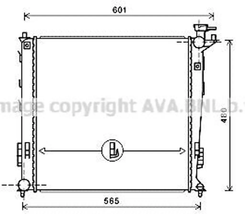 Évitez la surchauffe : Radiateur moteur iX35 et Sportage OE 253102S000