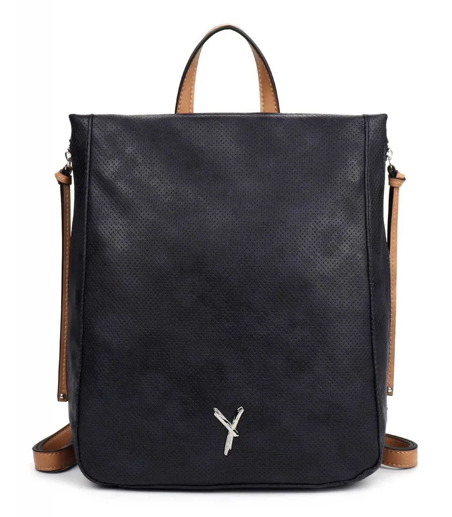 SURI FREY Buffy Zaino Vegan Blu Scuro | Moda Etica e Design Laser