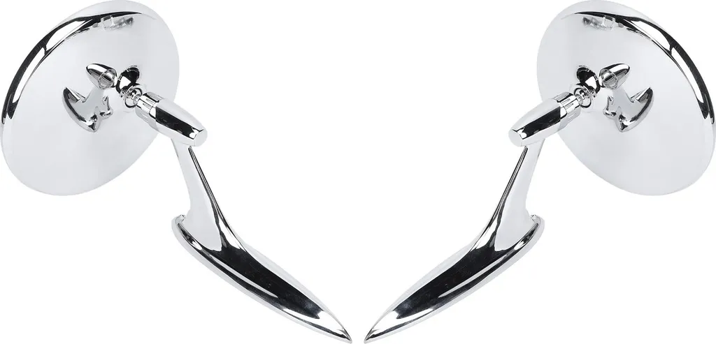 Miroir de remplacement pour voiture ancienne Impala Biscayne, kit complet - 6