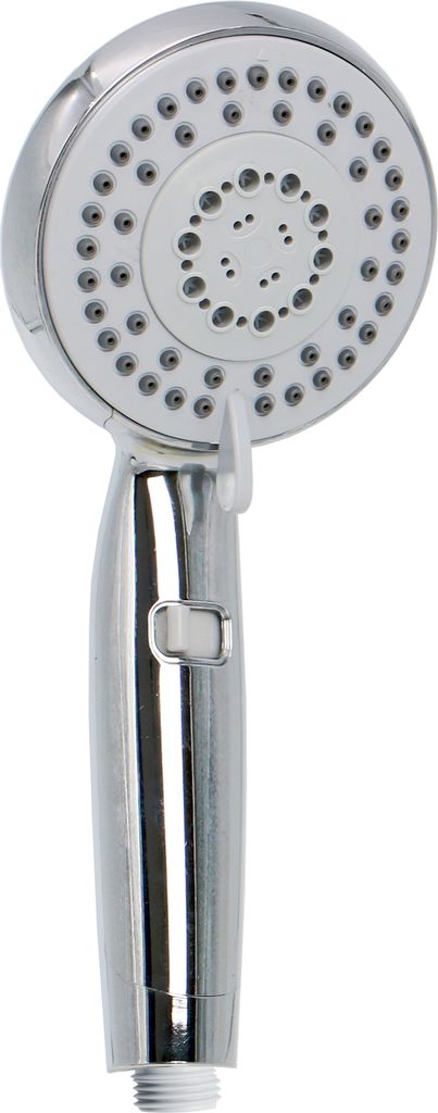 Duschkopf Handbrause mit 5-Strahl Amethyst 5, mit Stopfunktion, chrom