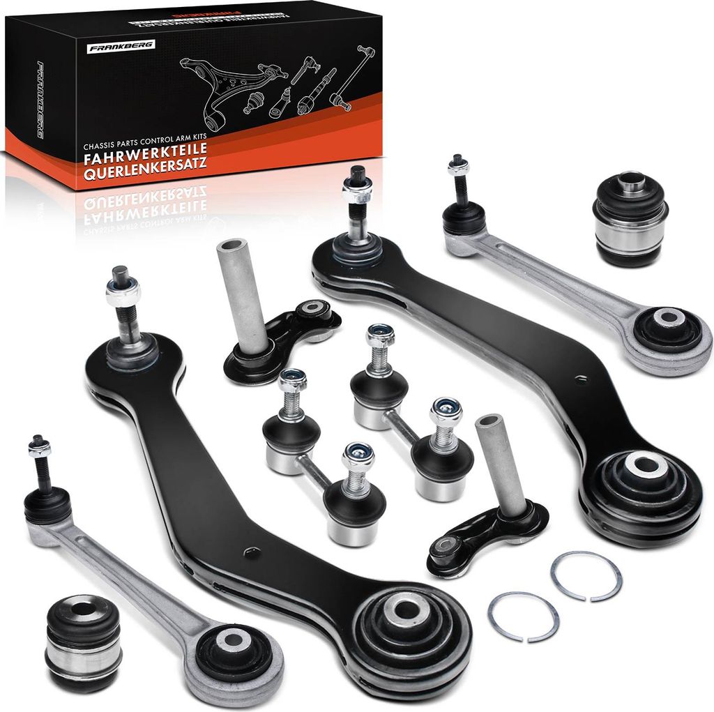 Frankberg 1x Querlenker Satz Hinterachse für BMW 7er E38 2.5L 2.8L 2.9L 3.0L 3.5L 3.9L 4.0L 4.4L 5.4L 1994-2001