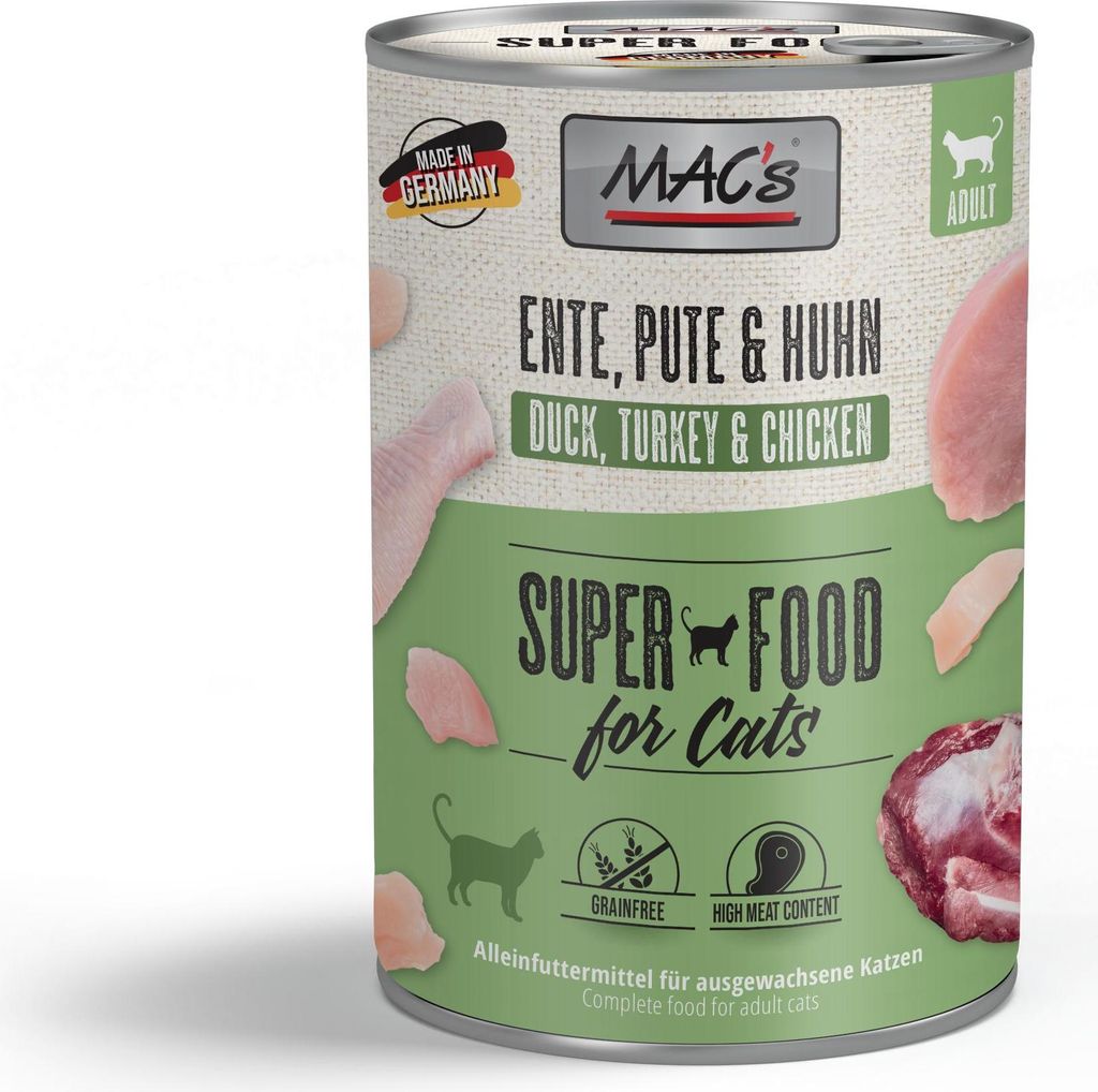 MAC's Cat Canard, Poule & Poulet 400gx6 Image du produit 