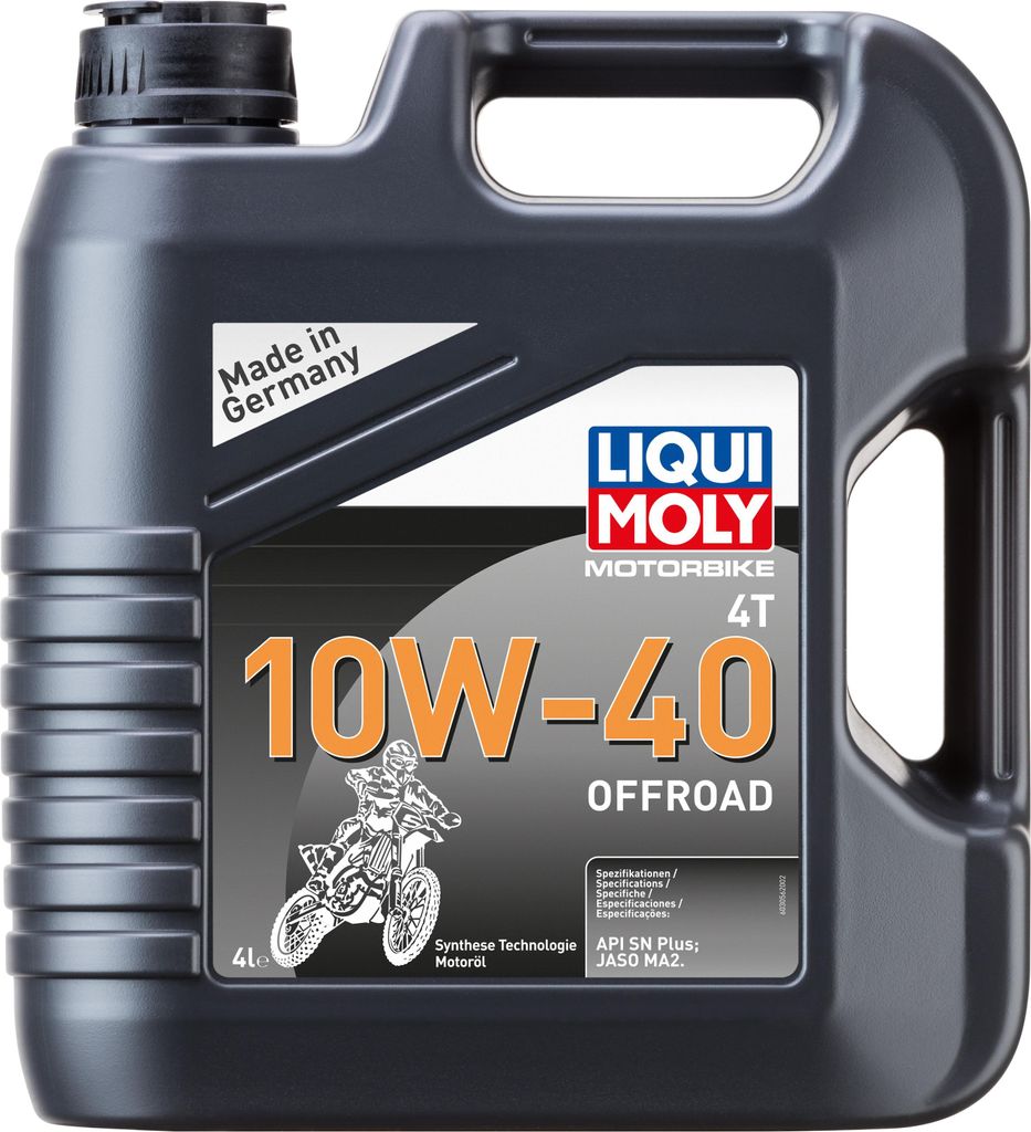 Liqui Moly Motorbike 4T 10W-40 Offroad 4 litry Kanister API Zdjęcie produktu 