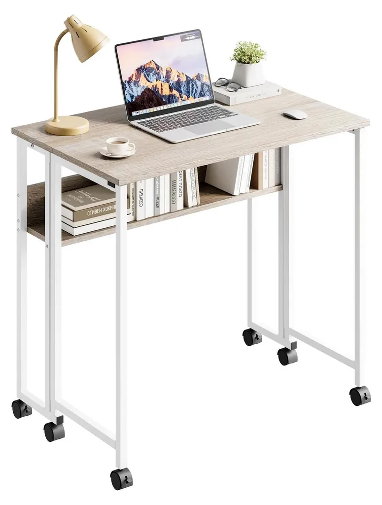 Bureau pliable sans montage ork pour libérer de l'espace chez soi