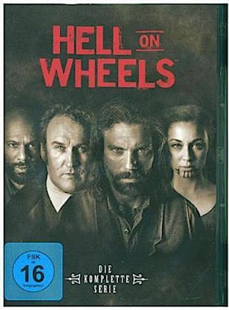 Hell On Wheels - Staffel 1-5 DVD-Box Produktbild 