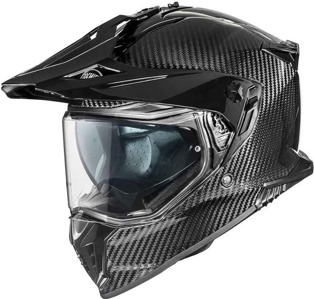 Casque Moto XL Premier Discovery Carbon - Fini les Douleurs aux Cervicales