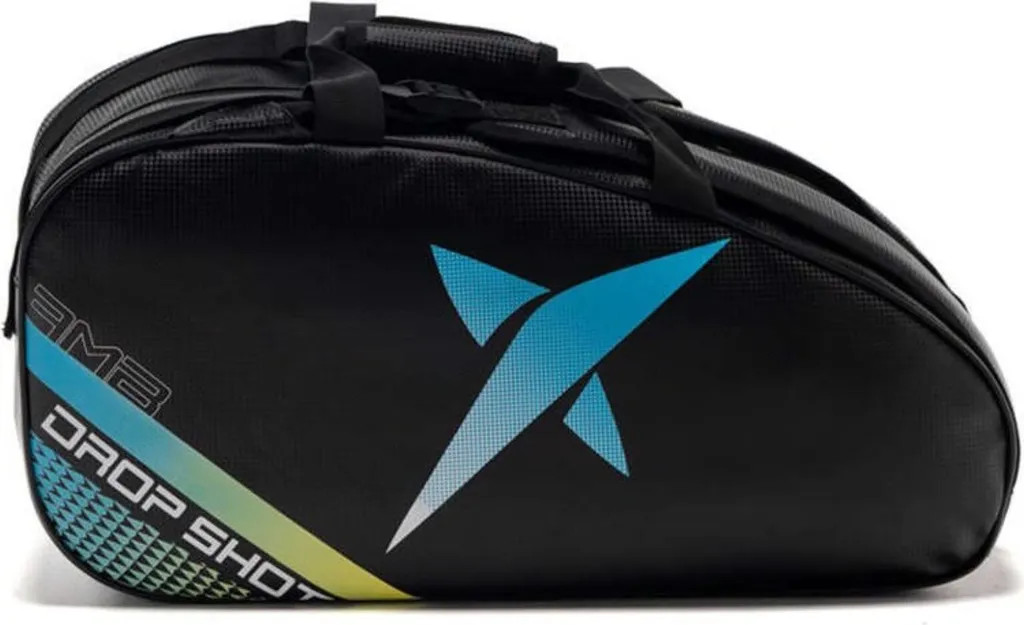 Sac de Padel Drop Shot Ambition Vert Multicolore avec Compartiment Isolant