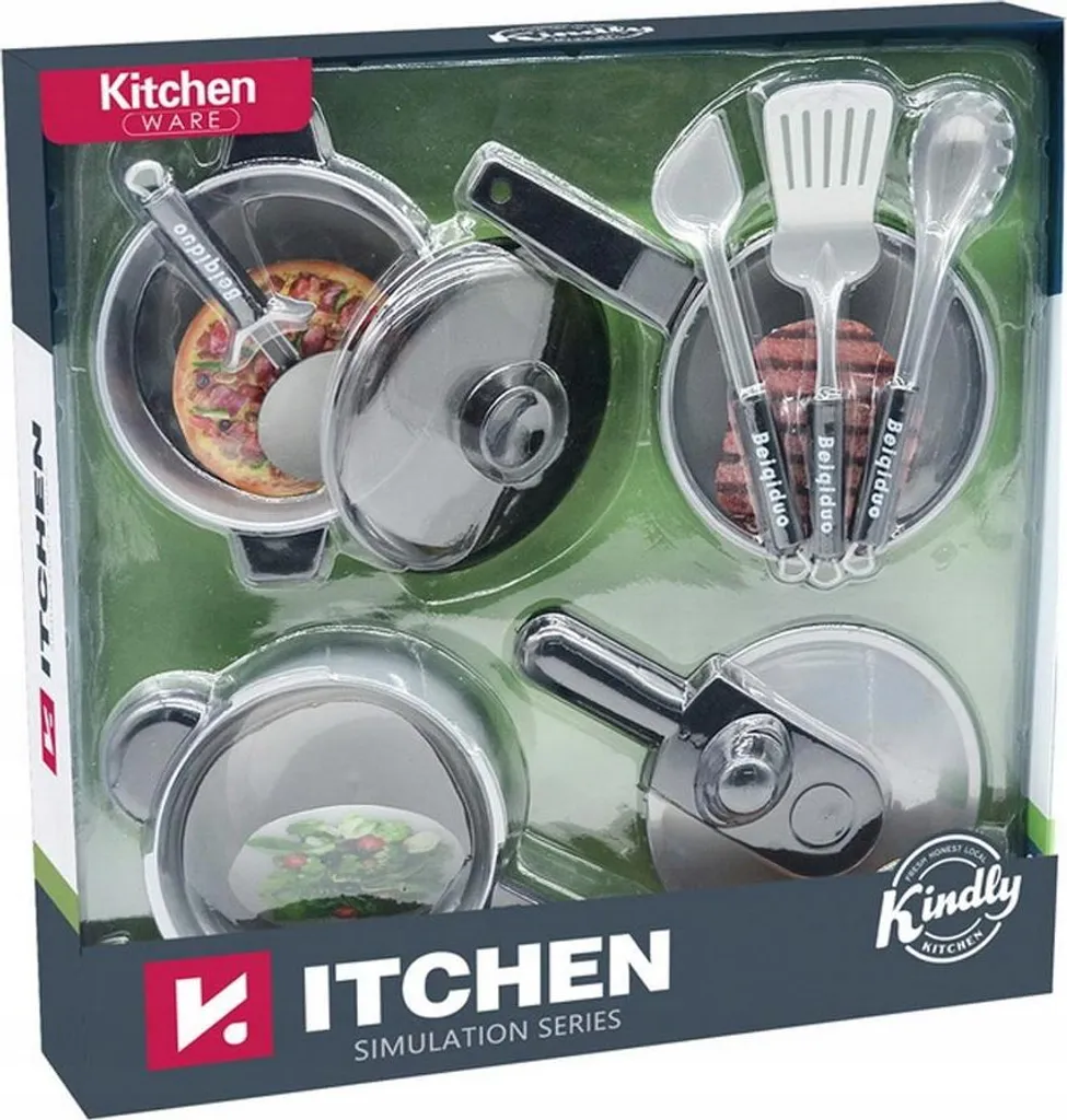 Jeu de Cuisine pour Enfant 37cm - Idéal pour Développer l'Imaginaire
