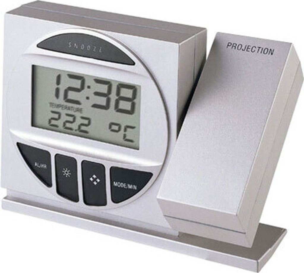 Technoline Radio Controlled Alarm Clock with Projection, Produktbild 